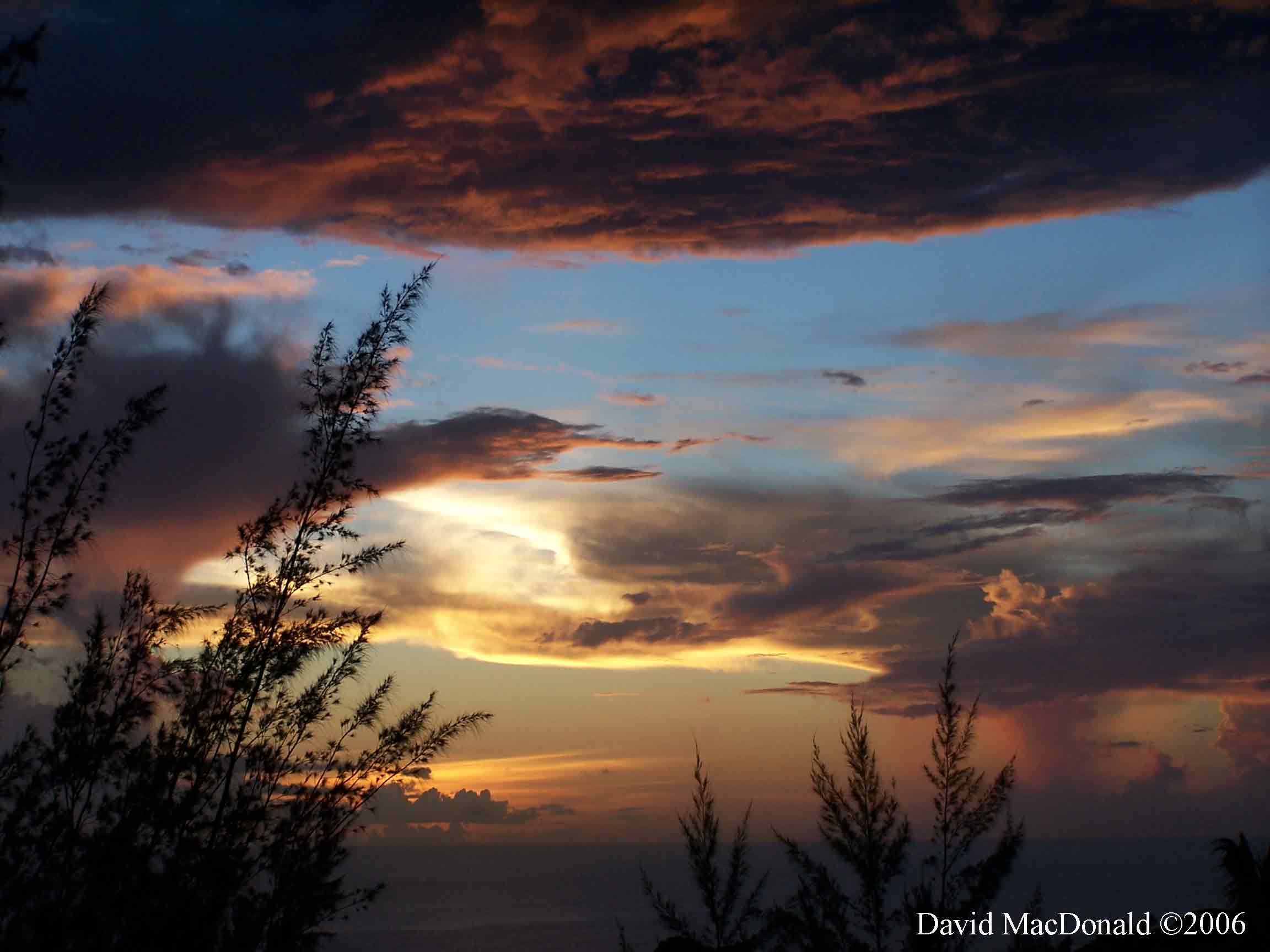 st lucia sunset