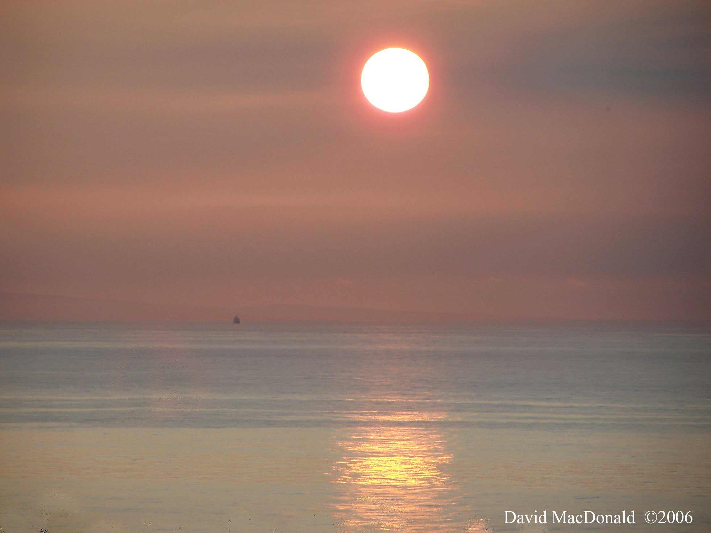 Hawaii Sunrise, Diamond Head Lookout 