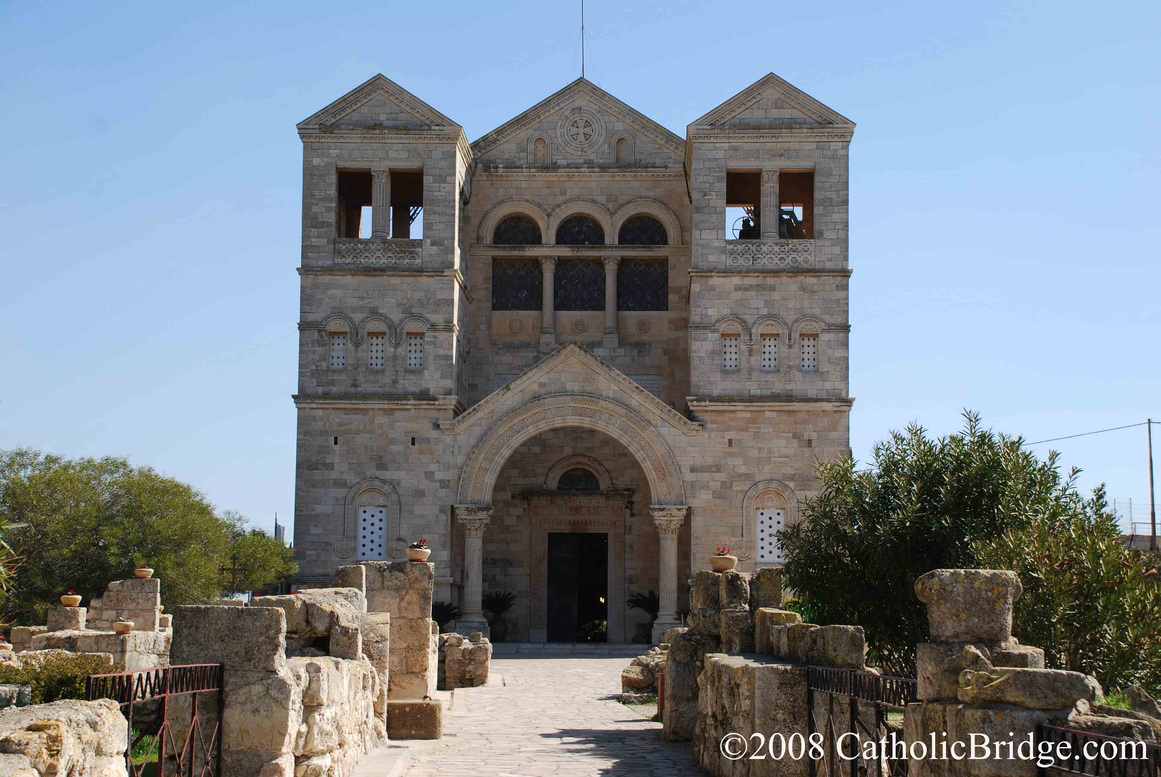 Mount Tabor, site of the Transfiguration - Israel